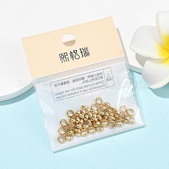 シェグレース真鍮スペーサービーズ  ロンデル  カドミウムフリー＆ニッケルフリー＆鉛フリー  18KGP本金メッキ  4.5x2mm  穴：3mm&nbsp;XGRPCF978-209G