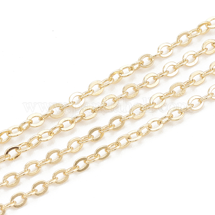 Brass Cable Chains&nbsp;CHC-N015-11G-1