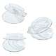 プラスチックブレスレットの表示  ラウンド  透明  7.5x7cm&nbsp;BDIS-75X70-6