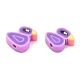 Handmade Polymer Clay Beads&nbsp;X-CLAY-C001-02-4