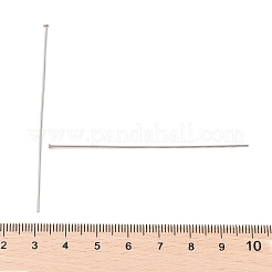 304ステンレス鋼フラットヘッドピン  ステンレス鋼色  60x0.7mm  ヘッド：2mm&nbsp;X-STAS-Z089-03P-15