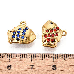 Ion Plating(IP) 304 Stainless Steel Charms&nbsp;STAS-N114-16G