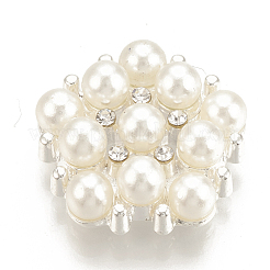 Alloy Rhinestone Cabochons&nbsp;PALLOY-S115-004
