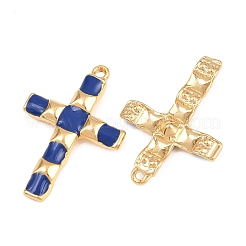 304 Stainless Steel Enamel Pendants&nbsp;STAS-G398-21G-03