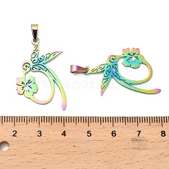 304 Stainless Steel Pendants&nbsp;STAS-Z123-04RC