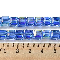 Electroplate Glass Beads Strands&nbsp;EGLA-M031-01A-HR04
