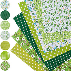 7Pcs Printed Cotton Fabric&nbsp;DIY-CY0002-16B