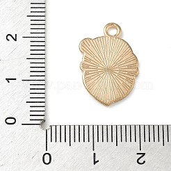 クリスマス合金エナメルペンダント  ライトゴールド  サンタクロース  20x14x1.5mm  穴：1.8mm&nbsp;ENAM-B035-02D-05KCG