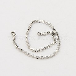 Tarnish Resistant 304 Stainless Steel Cable Chains&nbsp;CHS-H001-23P-B