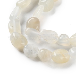 Natural White Moonstone Beads Strands&nbsp;G-P497-01C-65