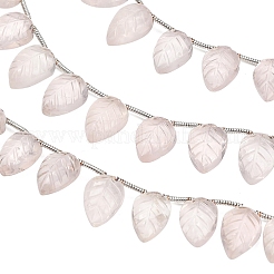 Natural Rose Quartz Carved Beads Strands&nbsp;GG-CBA0C95-E09