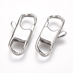 Tarnish Resistant 304 Stainless Steel Lobster Claw Clasps&nbsp;STAS-I082-13P-02