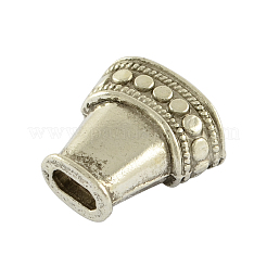 Tibetan Style Alloy Bead Cones&nbsp;TIBEB-0627-AS-RS