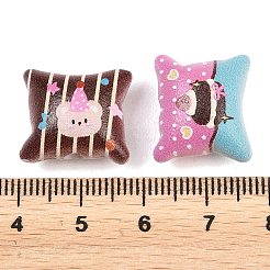 Printed Opaque Acrylic Beads&nbsp;MACR-B838-04