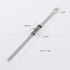 Punk 304 Stainless Steel Watch Band Bracelets for Men&nbsp;ZQ0650