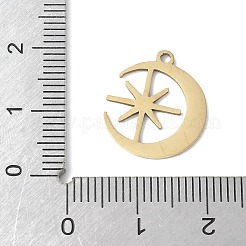 201 Stainless Steel Pendants&nbsp;STAS-V005-01G