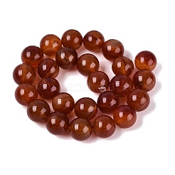 Natural Red Agate Beads Strands&nbsp;G-Q606-16MM-01