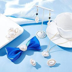 10Pcs 5 Style ABS Plastic Imitation Pearl Pendants&nbsp;FIND-NB0002-48