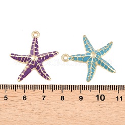 Alloy Enamel Pendants&nbsp;FIND-H065-03G