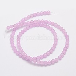 Natural & Dyed Malaysia Jade Bead Strands&nbsp;G-A146-4mm-A17