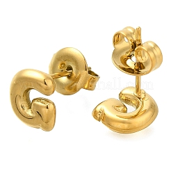 304 Stainless Steel Stud Earrings&nbsp;EJEW-I316-01G-G