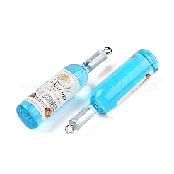 Resin Big Pendants&nbsp;RESI-WH0008-37E