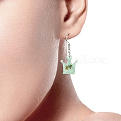 DIY Mixed Shapes Charm Pendant Silicone Molds for DIY Earring Making&nbsp;DIY-YW0009-42