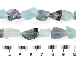 Raw Rough Natural Fluorite Beads Strands&nbsp;G-G116-B01-01