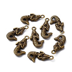 Tibetan Style Alloy Pendants&nbsp;TIBE-Q050-02AB-LF