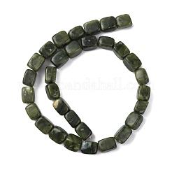 天然中国南部翡翠ビーズ連売り  直方体の  12~13x8~10x8~10mm  穴：1mm  約30~31個/連  14.76''（37.5cm）〜14.96''（38cm）&nbsp;G-D098-D11
