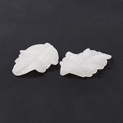 Natural White Jade Pendants&nbsp;G-I336-01-31