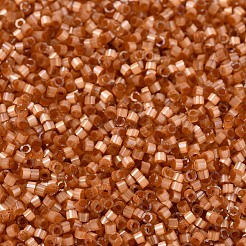 MIYUKIデリカビーズ  シリンダー  日本製シードビーズ  11/0  （db1804)染色トパーズシルクサテン  1.3x1.6mm  穴：0.8mm  約2000PCS /ボトル  10 G /ボトル&nbsp;SEED-JP0008-DB1804