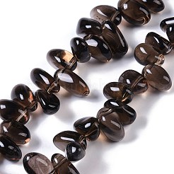 Natural Smoky Quartz Beads Strands&nbsp;G-B072-D01-02