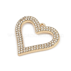 Alloy Crystal Rhinestone Pendants&nbsp;PALLOY-P310-05B-G