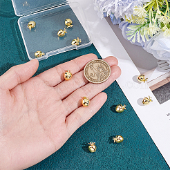 12Pcs Brass Charms&nbsp;KK-BC0015-09G
