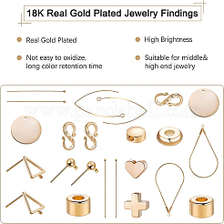 Brass Pendants&nbsp;KK-BC0003-72G
