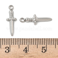 304 Stainless Steel Pendants&nbsp;STAS-D127-21A-P