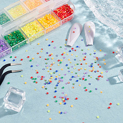 1 Box Pointed Back Resin Rhinestone Cabochons&nbsp;MRMJ-DC0001-09