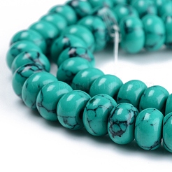 Synthetic Turquoise Beads Strands&nbsp;G-E266-09C-01