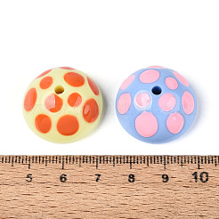 Opaque Acrylic Enamel Beads&nbsp;MACR-N018-13