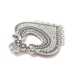 Tibetan Style Alloy Chandelier Component Links&nbsp;TIBE-B001-33AS