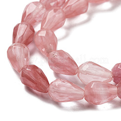 Cherry Quartz Glass Beads Strands&nbsp;G-P520-B18-01