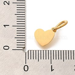 Mother's Day PVD Vacuum Plating 304 Stainless Steel Charms&nbsp;STAS-U035-10G