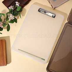 2個 2色長方形プラスチッククリップボード  書き込みパッドボード  ファイルボックス  ミックスカラー  340x240x31mm  1pc /カラー&nbsp;AJEW-CA0005-57B