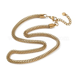 304 Stainless Steel Chain Necklaces for Women&nbsp;SA-CBA4051-14G