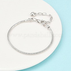 Brass European Style Bracelets for Jewelry Making&nbsp;X-KK-R031-06