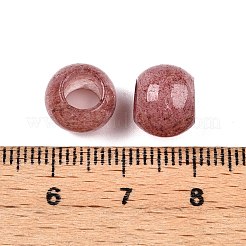 Natural Strawberry Quartz European Beads&nbsp;G-T092-10mm-29