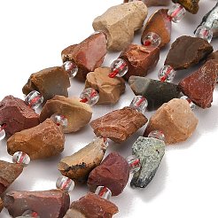 Natural Ocean Jasper Beads Strands&nbsp;GG-CBA0B77-A23-02