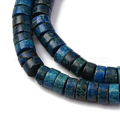 Dyed Natural Imperial Jasper Beads Strands&nbsp;G-L624-I08-3x6mm