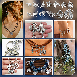 112Pcs Tibetan Style Alloy Pendants&nbsp;FIND-PH0062-11